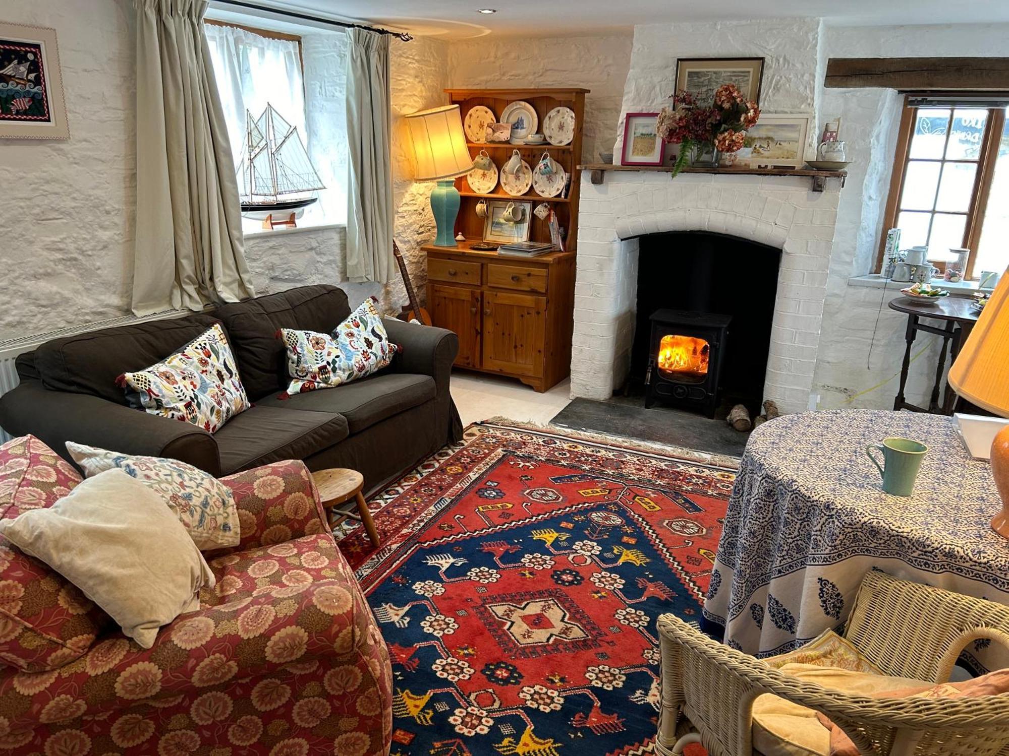 Cosy Boathouse Cottage By The Sea With Log Burner Bucks Mills Eksteriør bilde